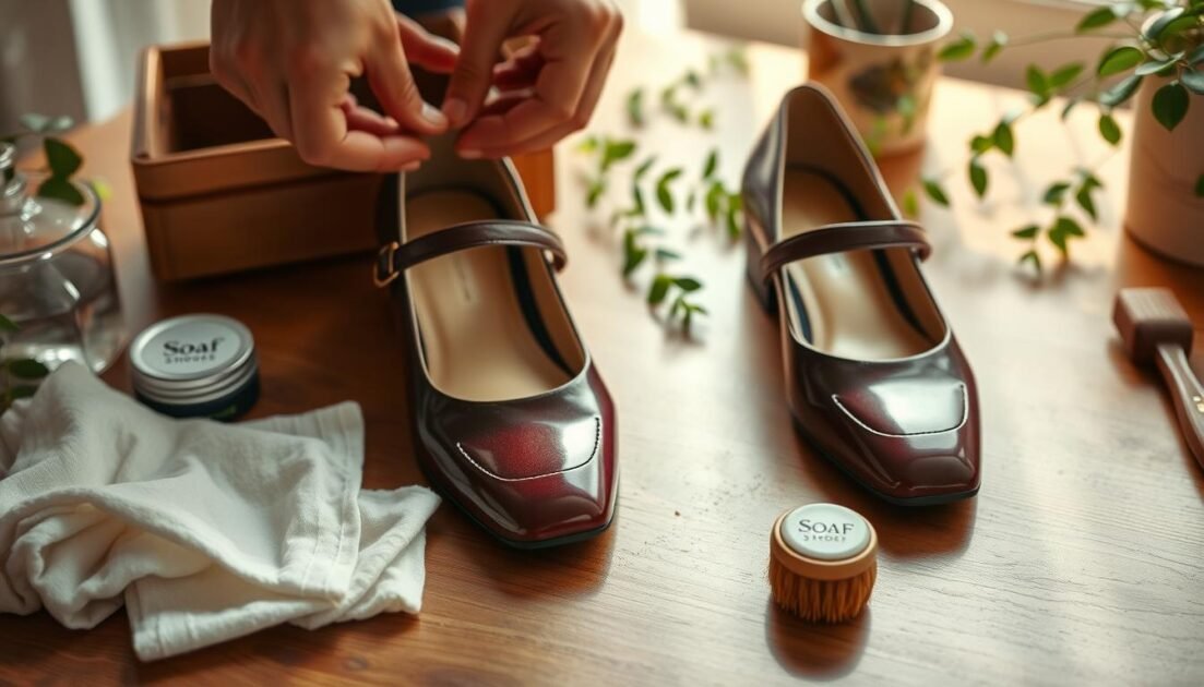 Caring for square toe mary jane shoes