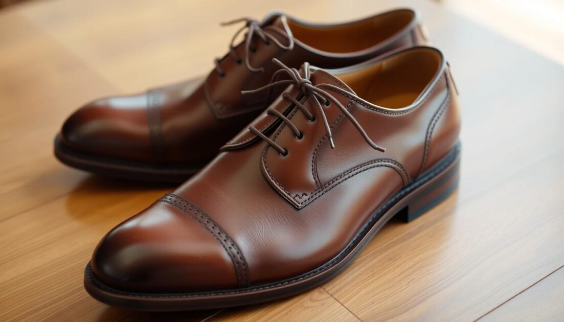 Quality leather shoes