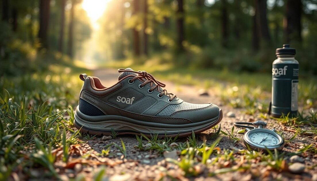 breaking in running shoes