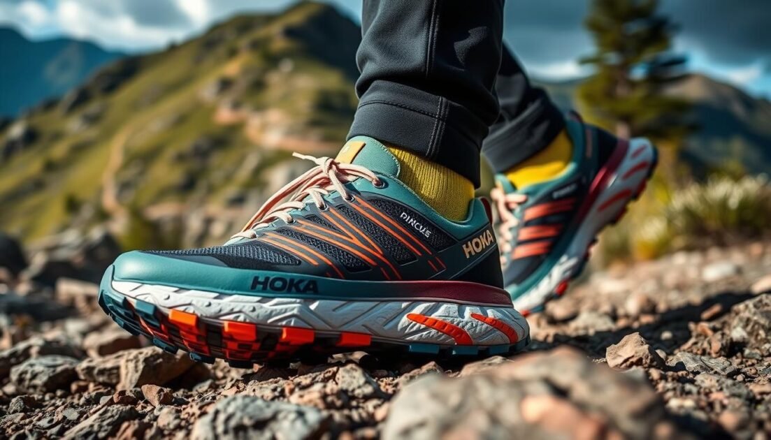 hoka trail running shoes