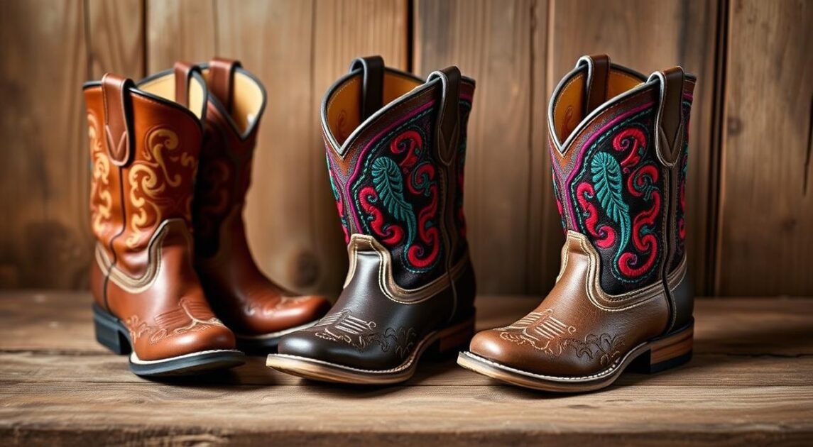 kids western boots