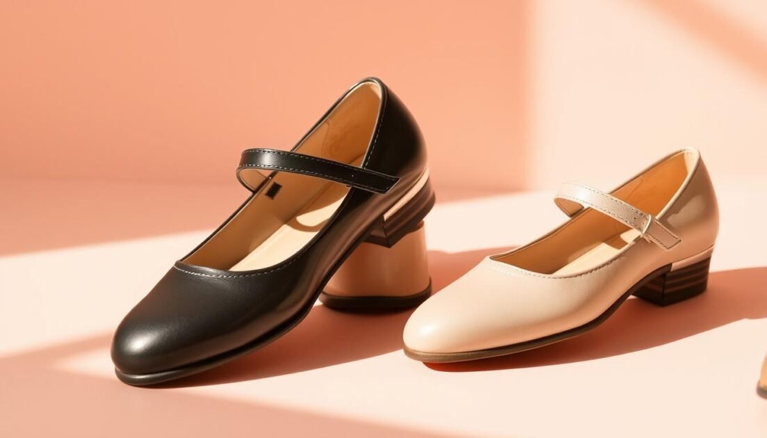 stylish mary jane flats