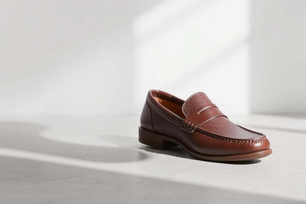 wide fit slip on loafers