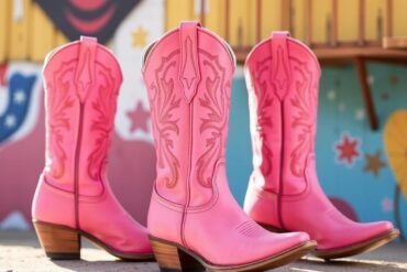 womens pink cowboy boots
